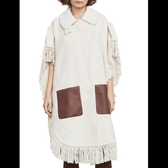 BCBGMAXAZRIA “Hazel” Jacquard Poncho – New With Tags - Picture 2 of 5